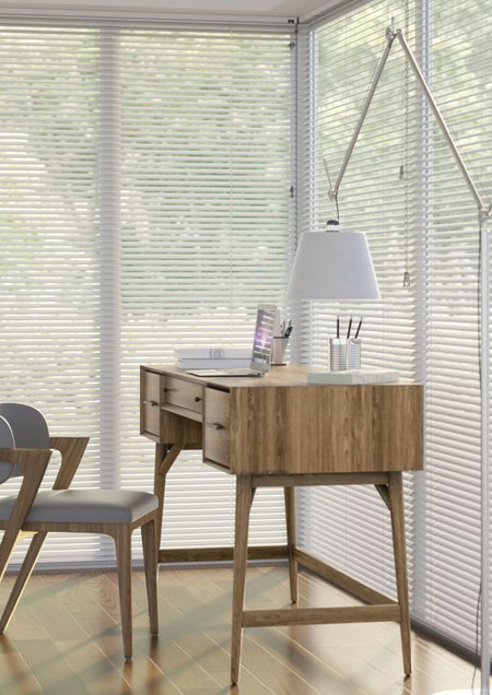 keep blinds open during the day