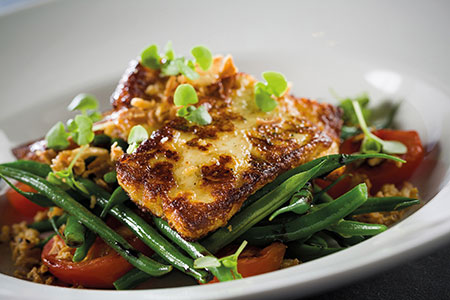 Get set for spring with The Hussar Grill’s Halloumi Salad 