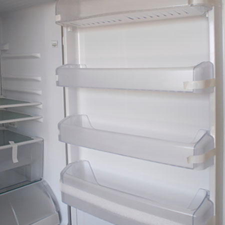 Clean and sanitize the door compartments