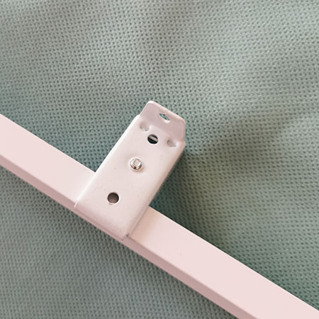 adjust placing of curtain track brackets