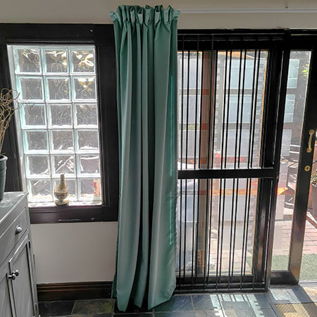 how to hang curtains