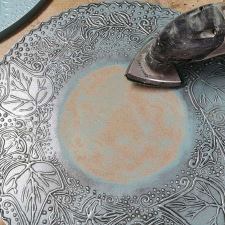 vintage or antique effect for mirror frame