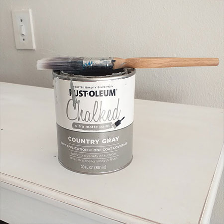 how to paint with chalk paint