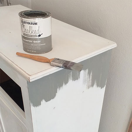 how to paint with chalk paint