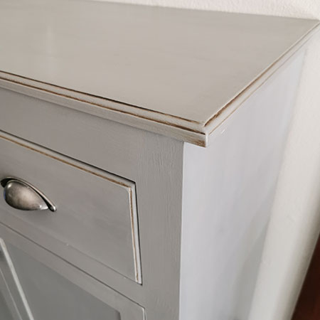 must apply a top coat or finish over chalk paint