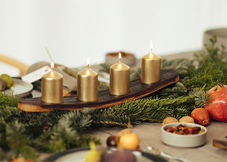 Make a Reclaimed Wood Candle Holder