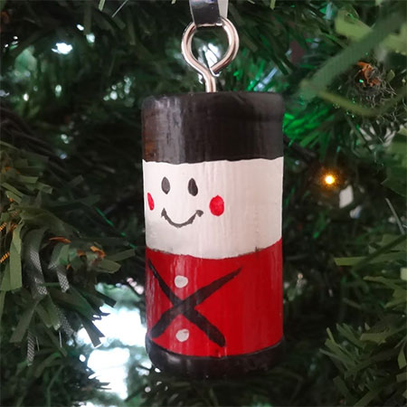 dowel soldiers for christmas tree