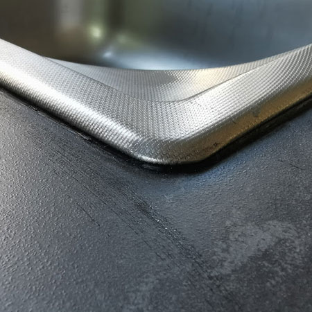 silicone sealer around drop in sink