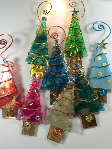 diy glass christmas tree ornaments