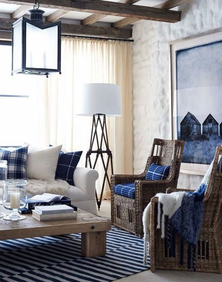 decorating with classic blue