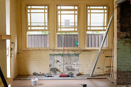 How can you create a detailed home renovation budget?