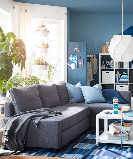 sofa that's also a bed for studio or open plan living