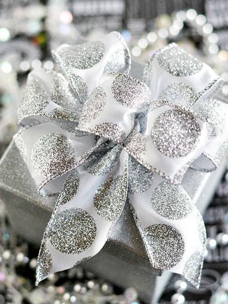 wrap gifts with embellishments