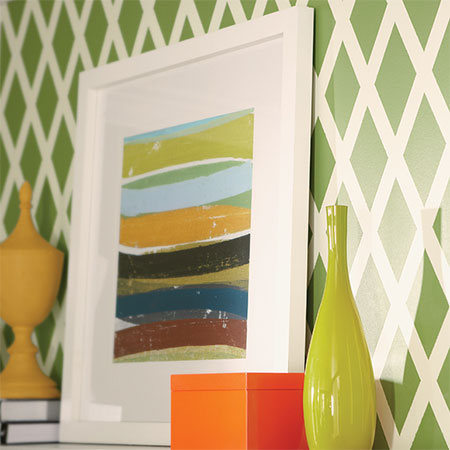 lattice feature wall