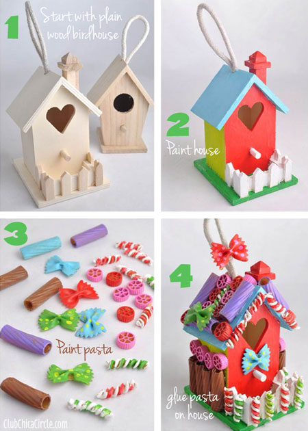 pasta and paint craft ideas