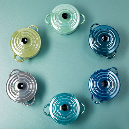 Le Creuset Metallic range