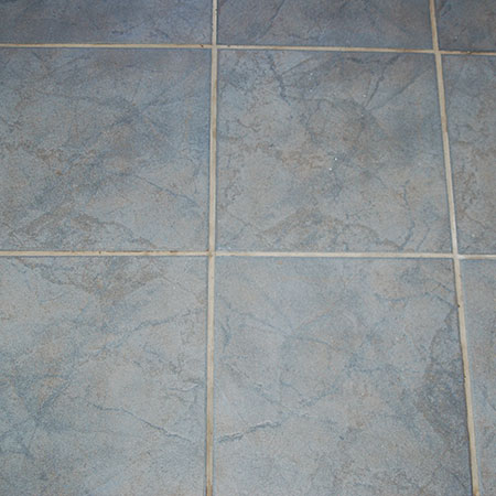tile grout lines cleaned with lemon juice and bicarb