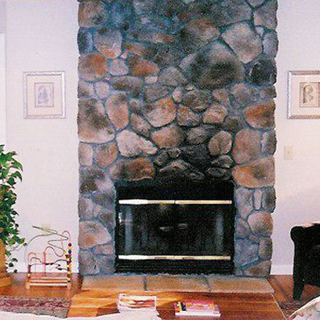 fireplace feature diy ideas