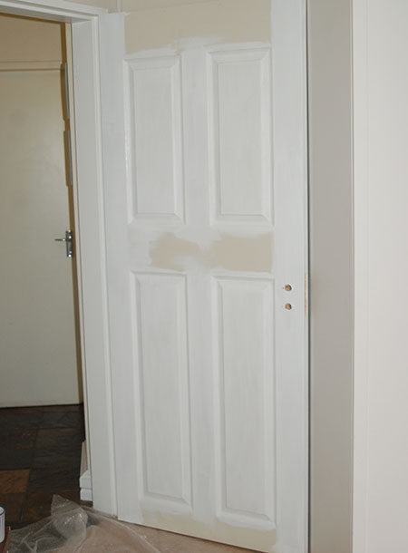 Flawless Paint Finish for Doors