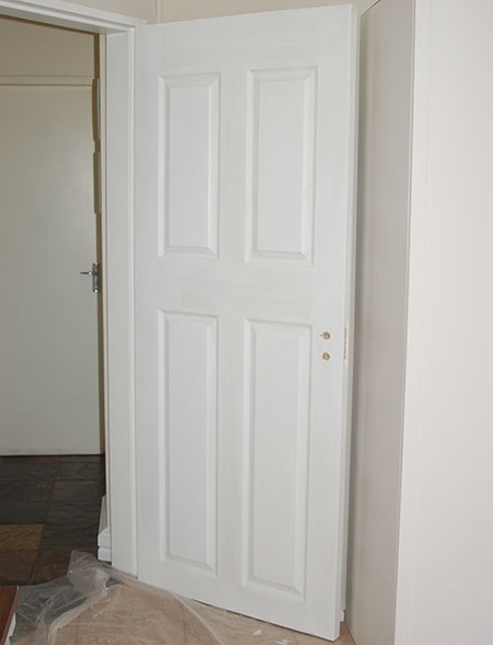 Flawless Paint Finish for Doors