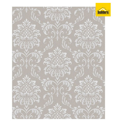 damask wallpaper at builders