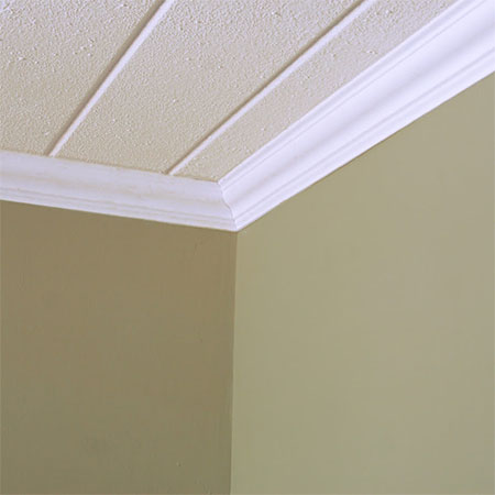 how to fit crown moulding to walls