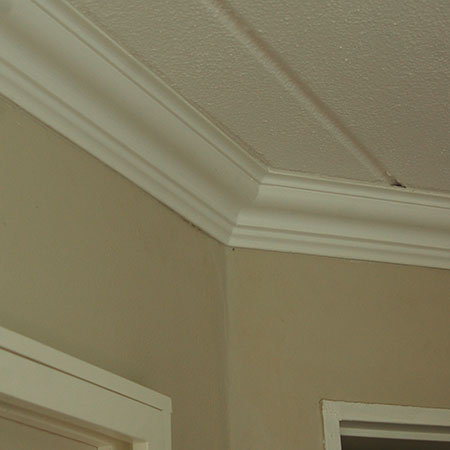 cutting corners for crown moulding