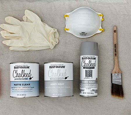 rustoleum chalked paint