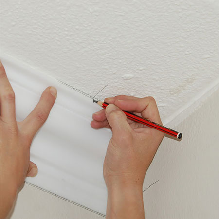 how to install crown moulding