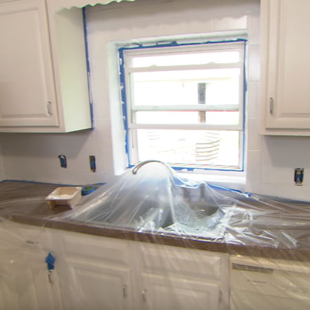 paint kitchen splashback tile