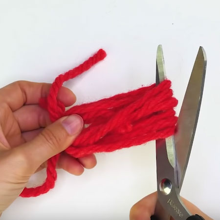 Make a Shaggy Valentine Cushion