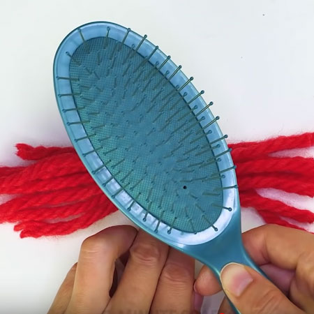Make a Shaggy Valentine Cushion