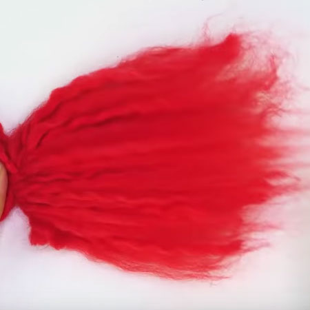 Make a Shaggy Valentine Cushion