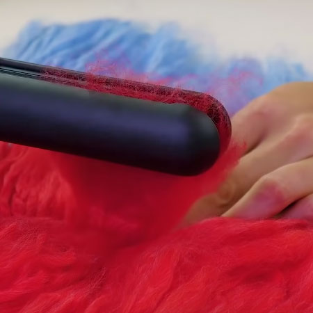 Make a Shaggy Valentine Cushion
