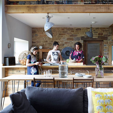 barn converted into dream home