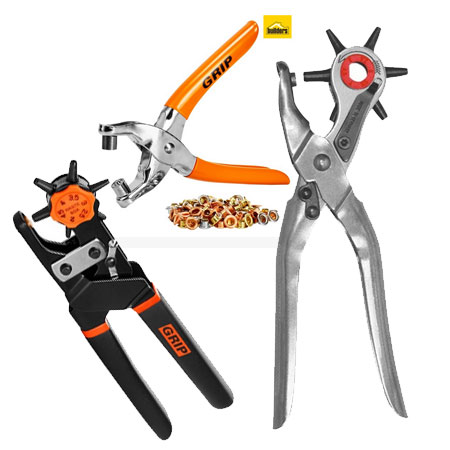 revolving eyelet punch pliers