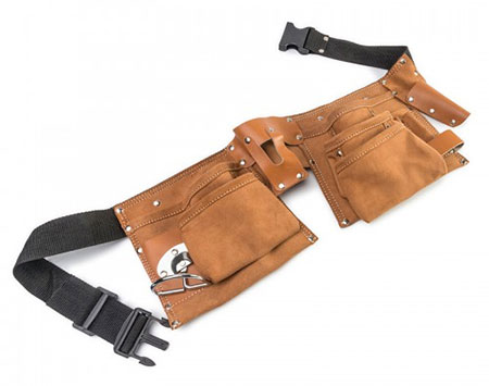 leather tool belt at Gelmar