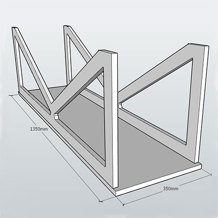 attach table top to side panels