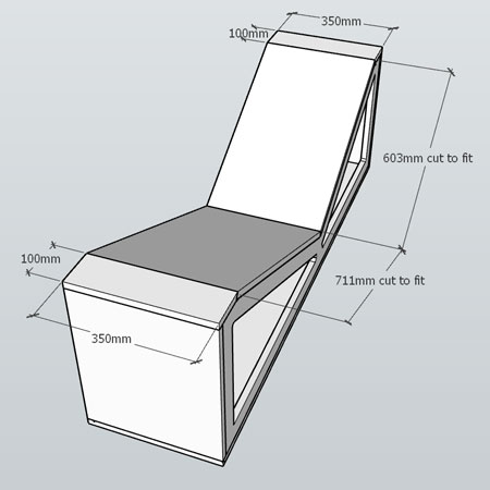 assemble seat for workbench
