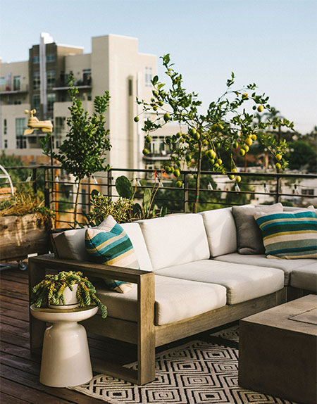 seamless transition from indoors to outdoors