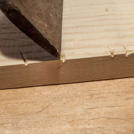 how to age or distress wood