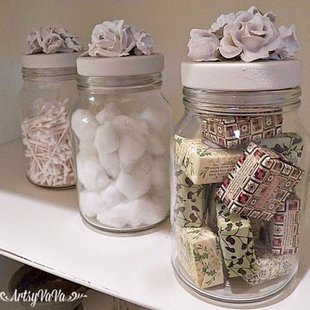 Everlasting Plaster-Dipped Flowers
