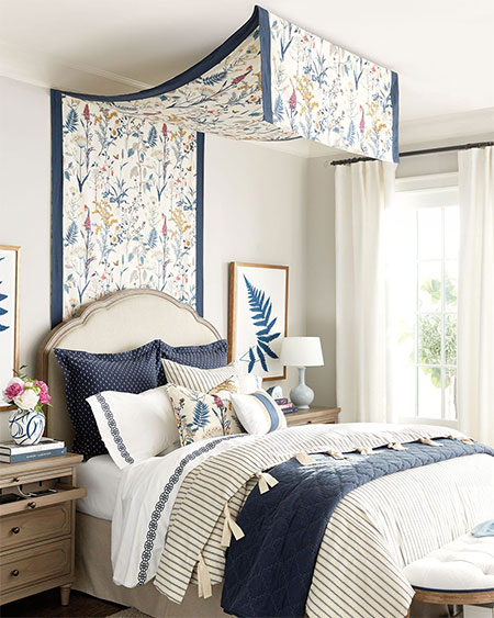 make a beautiful bed canopy