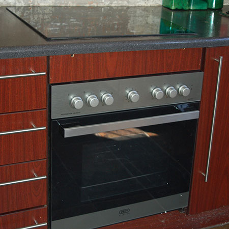 remove and replace oven