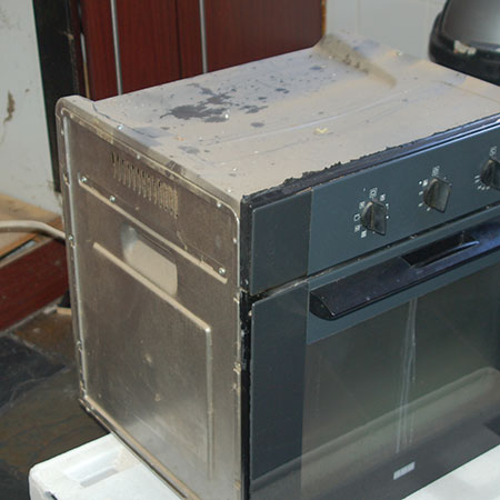 remove and replace built in oven