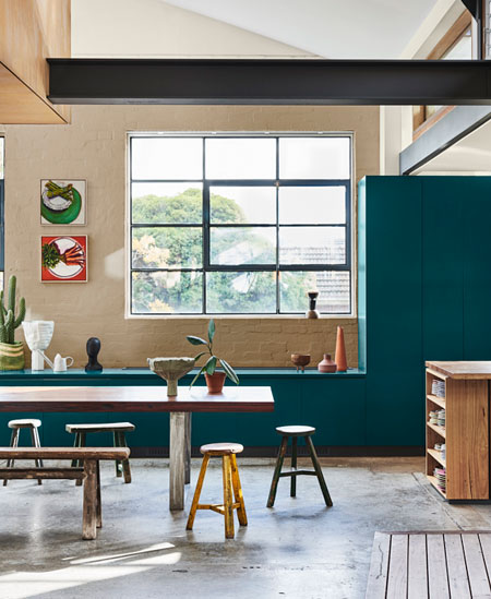 add uplifting colours to highlight pieces