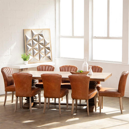 buy reclaimed wood dining table