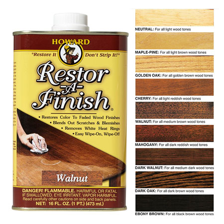 howard resto-a-finish to refinish wood furniture