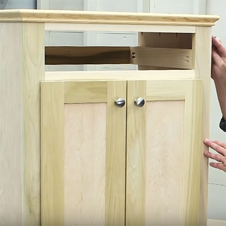 how to make and attach drawers