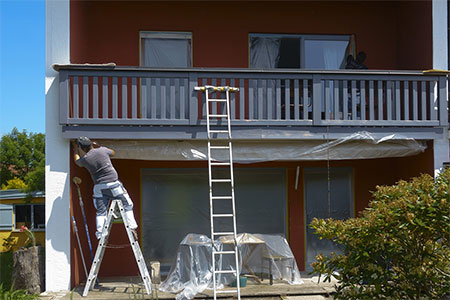 exterior paint makeover